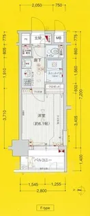 プレサンス泉セレグレード【3階】の間取り