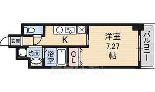 1Kの間取り画像