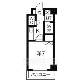 セントラルウイング【2階】の間取り
