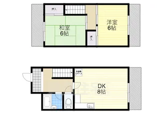グローバルハイツ【2階】の間取り