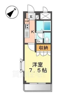 LEGACY学園前【2階】の間取り