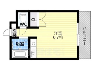 リトルパレス【3階】の間取り