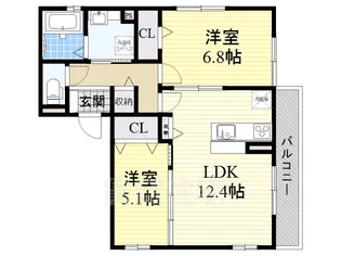 Grand Sage【2階】の間取り