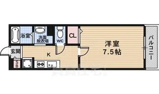 エミネンス西京極【1階】の間取り