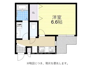 ルシエル吹上【3階】の間取り