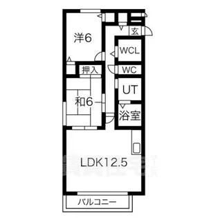 グリーンパーク明円【2階】の間取り