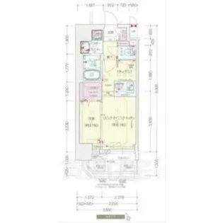 プレサンスNAGOYA覚王山【12階】の間取り