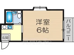 パシフィック北野【3階】の間取り