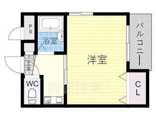 パレ淡路【3階】の間取り