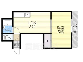 エンパイヤシティ【1階】の間取り