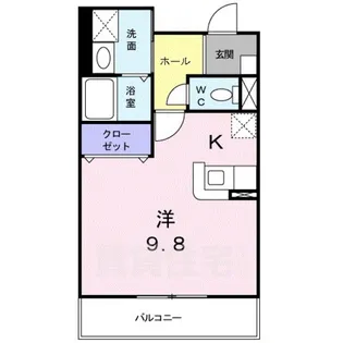 グレース離宮【2階】の間取り