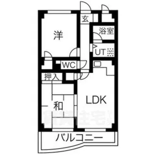 グランディール大金【3階】の間取り