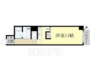 ハイム北野【2階】の間取り