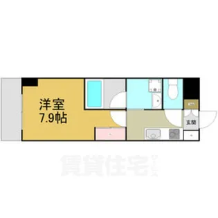 愛知県名古屋市熱田区六番2丁目【マンション】の間取り