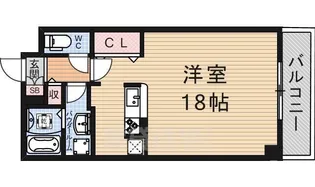 ベルヴィオウミ【5階】の間取り