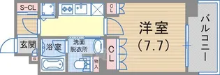 リーガル神戸海岸通り【6階】の間取り