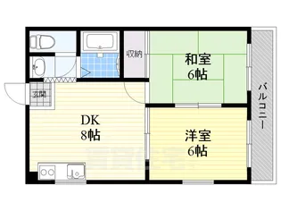 シャトーレジデント池田【3階】の間取り