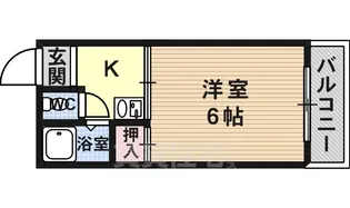 ルミエール宮【1階】の間取り