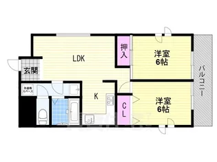 フォーレメゾン【3階】の間取り