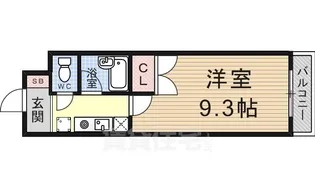 クレール平井【3階】の間取り
