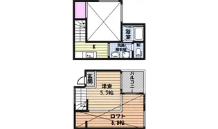 アプローズ【2階】の間取り