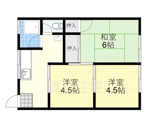 離宮苑【2階】の間取り
