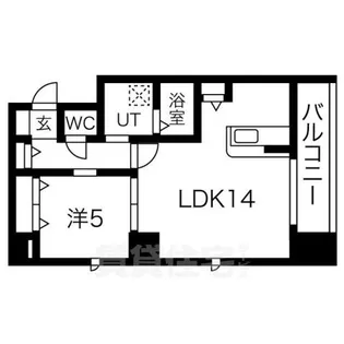 NR新栄【1階】の間取り