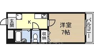 クレールK【2階】の間取り