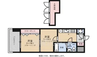 No48 PROJECT2100博多【8階】の間取り