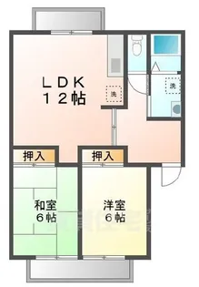 サンハウス桂【2階】の間取り