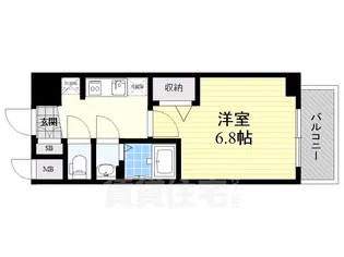 レシオス新大阪NORTH【3階】の間取り