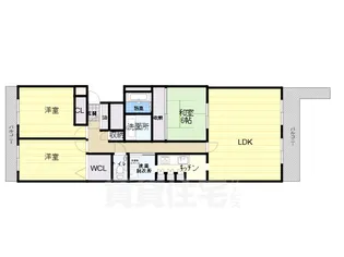ビクトリアコート夙川【3階】の間取り