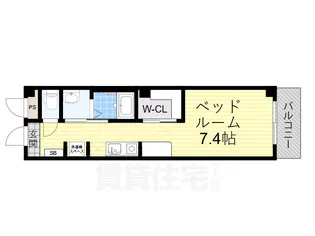 大阪府堺市堺区今池町2丁【マンション】の間取り