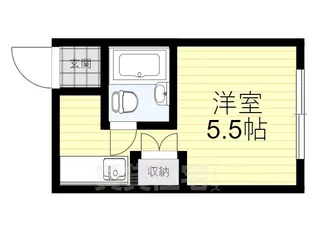 大阪府大阪市淀川区塚本4丁目【マンション】の間取り