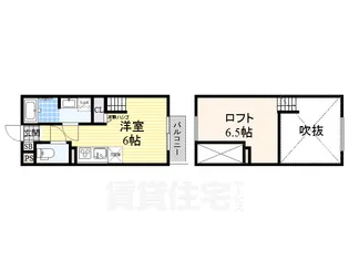 大阪府堺市堺区寺地町東3丁【アパート】の間取り