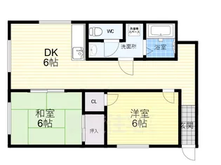 ホワイトローズ【2階】の間取り