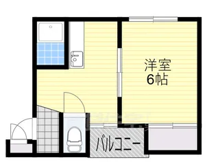サンシャイン東住吉E棟【4階】の間取り