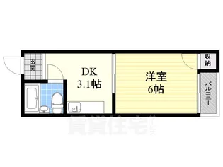 FDS内代【4階】の間取り