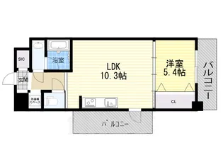La Douceur西宮北口【5階】の間取り
