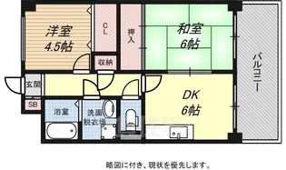 KOBE兵庫壱番館【7階】の間取り