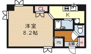 グレースU【2階】の間取り