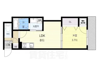 GRANDIR FOREST【1階】の間取り