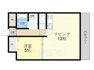 サンキライフ白遙【2階】の間取り