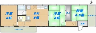 清光マンション【2階】の間取り