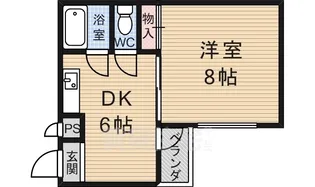 シギハイツ竹田【2階】の間取り