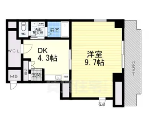 ドルチェ東甲子園【2階】の間取り