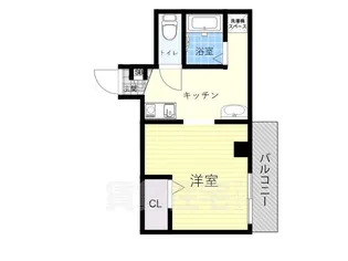レガーレ長居公園【4階】の間取り