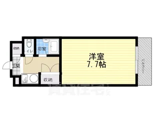 1Kの間取り画像