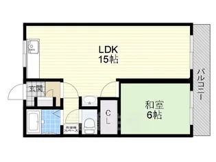 メゾン・ド・タカ【4階】の間取り
