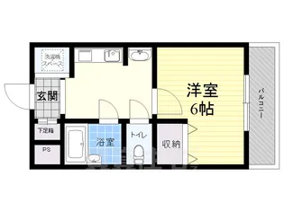 ステラハウス15【1階】の間取り